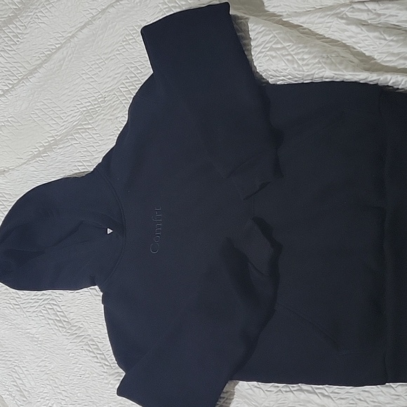 COMFRT Tranquil Hoodie & Sweatpants Set Obsidian Black Size S EUC - Picture 5 of 10